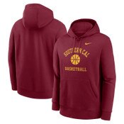 USC Trojans Men's Nike Cardinal Club Fleece Basketball Icon Pullover Hoodie
